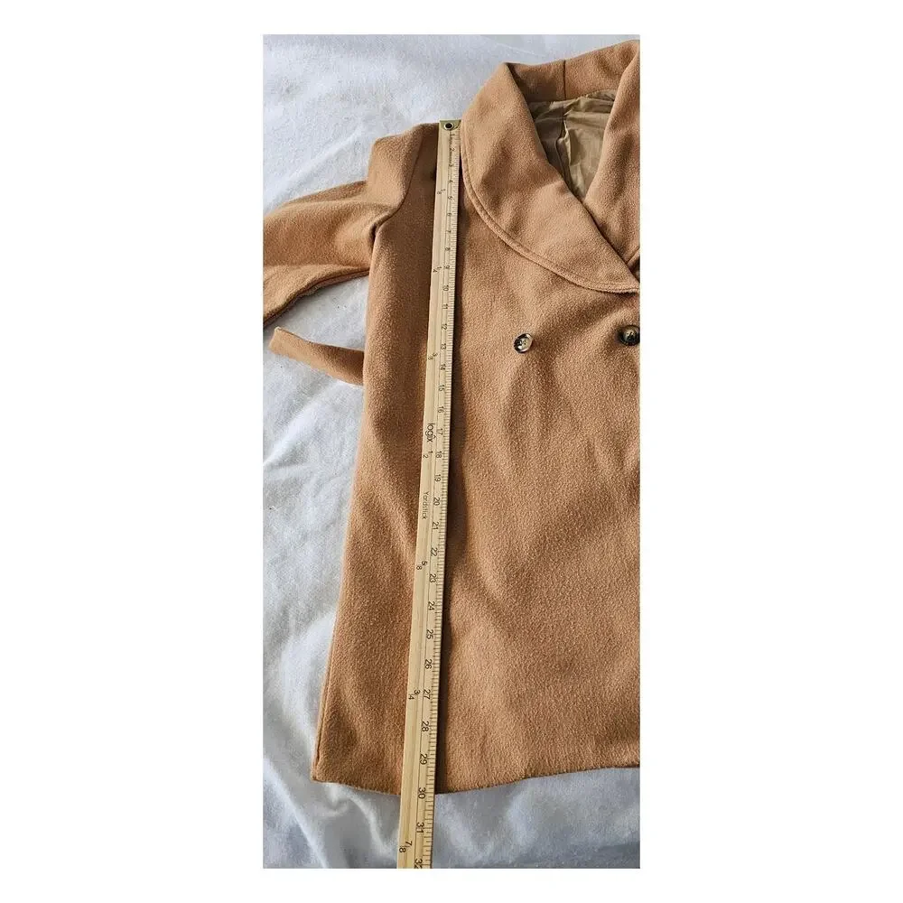 Shein Youth Over Coat, Belted Camel Colored, Size 10Y